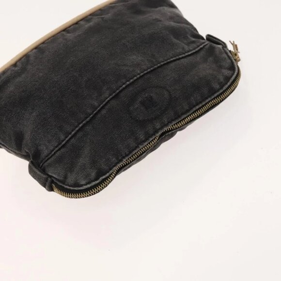 HERMES Bolide Pouch Canvas 2Set Black Auth - Picture 9 of 15